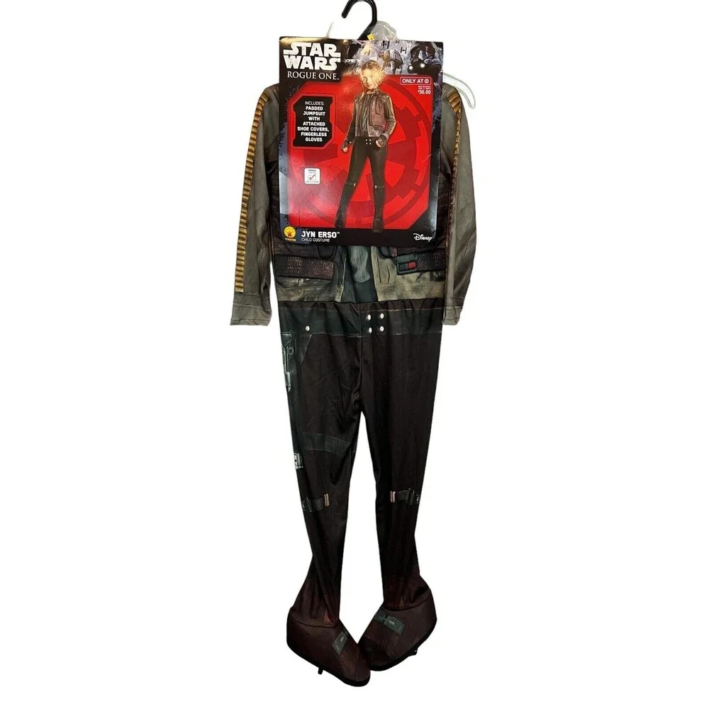 Girls Star Wars Rogue One JYN ERSO  Size S  Halloween Dress up Costume  NWT